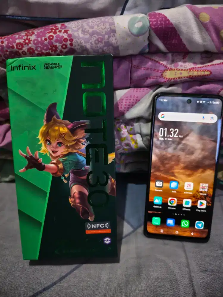 Infinix note 30 mulus fullset