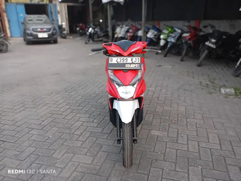 Beat ECO tahun 2018.. BPKB siap ada