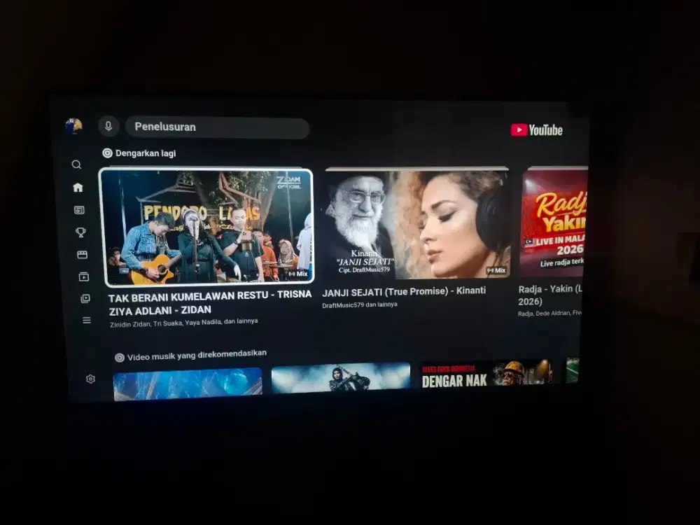 Di jual tv sharp 43 in gogle 4K