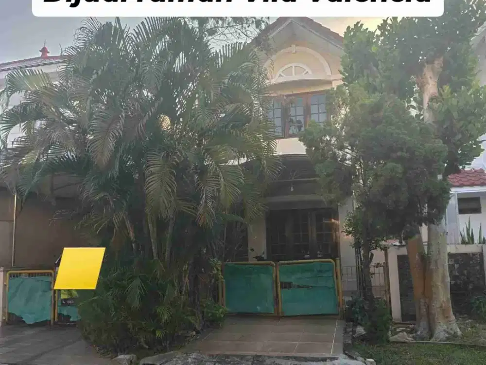Dijual Rumah Vila Valensia
