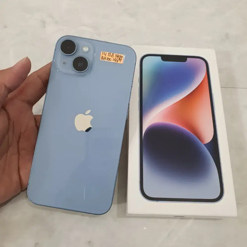 Iphone 14 128GB Like New Garansi Resmi Ibox