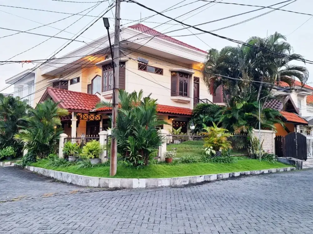 Dijual Rumah  2 lantai di perumahan wisma mukti, Klampis Semolo Barat Surabaya timur