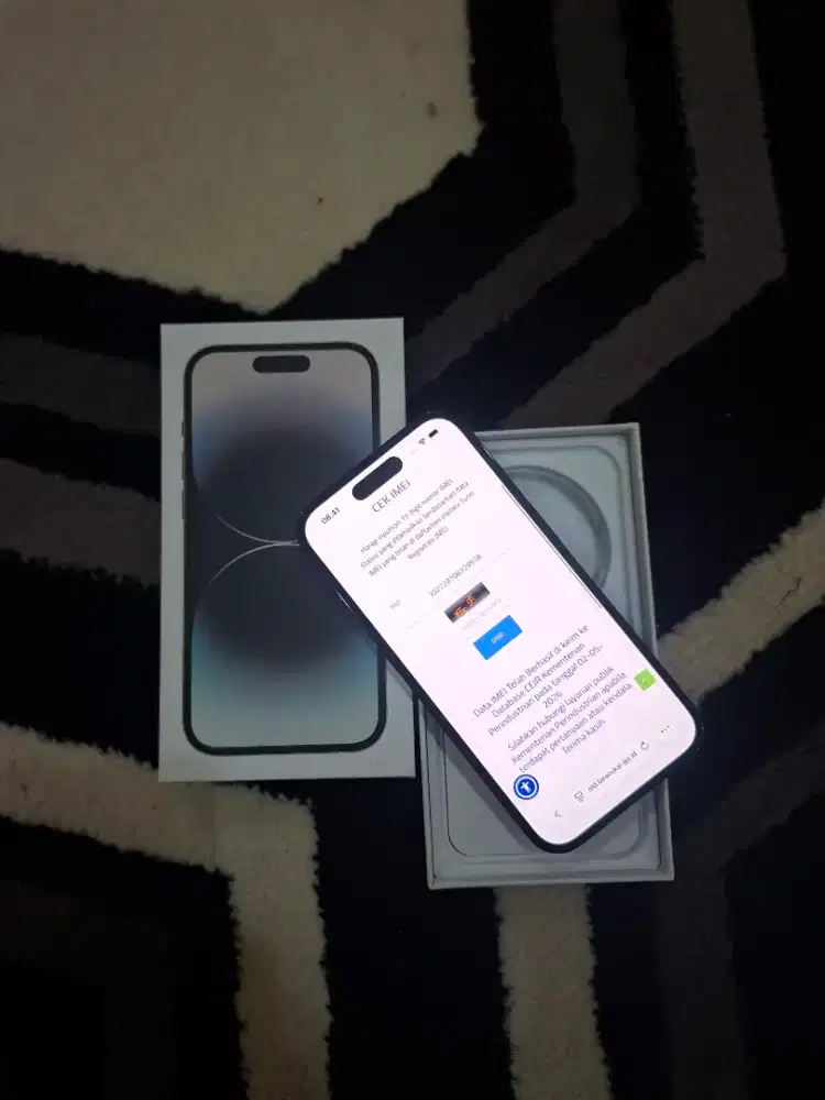 iphone 14 pro 256GB resmi Beacukai