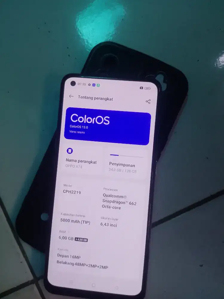 Oppo A74 6/128gb