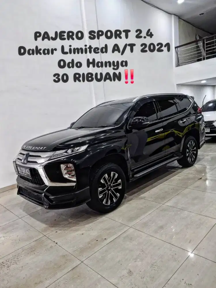 WAJIB BELI‼️ PAJERO 2 4 DAKAR A/T 2021 / 2022 hitam mitsubishi sport