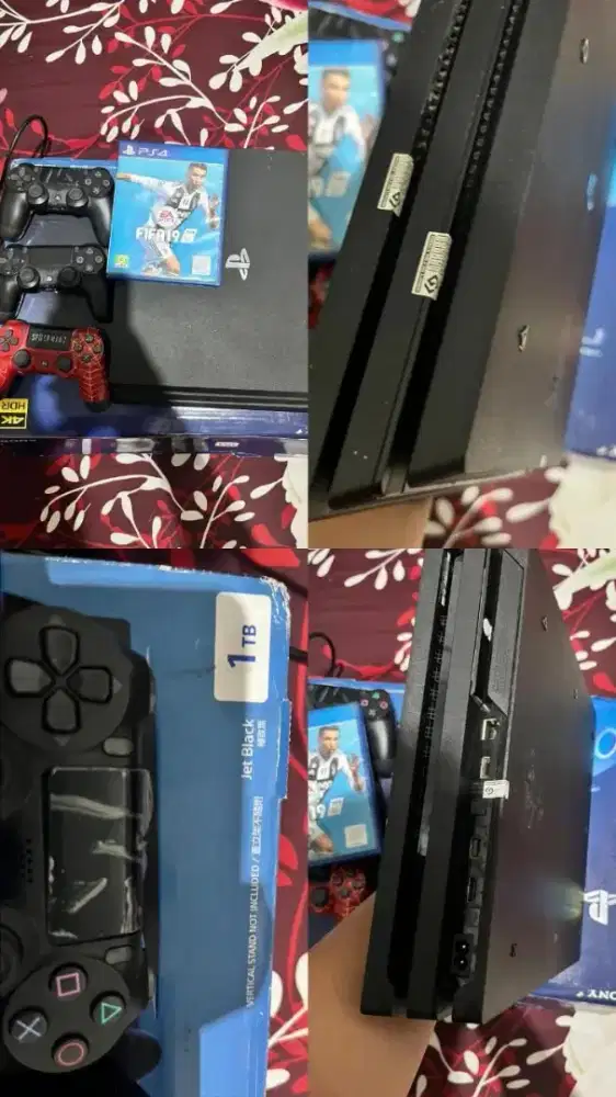 PS 4 Pro 1TB Fullset ORI 3 Stick FIFA 20