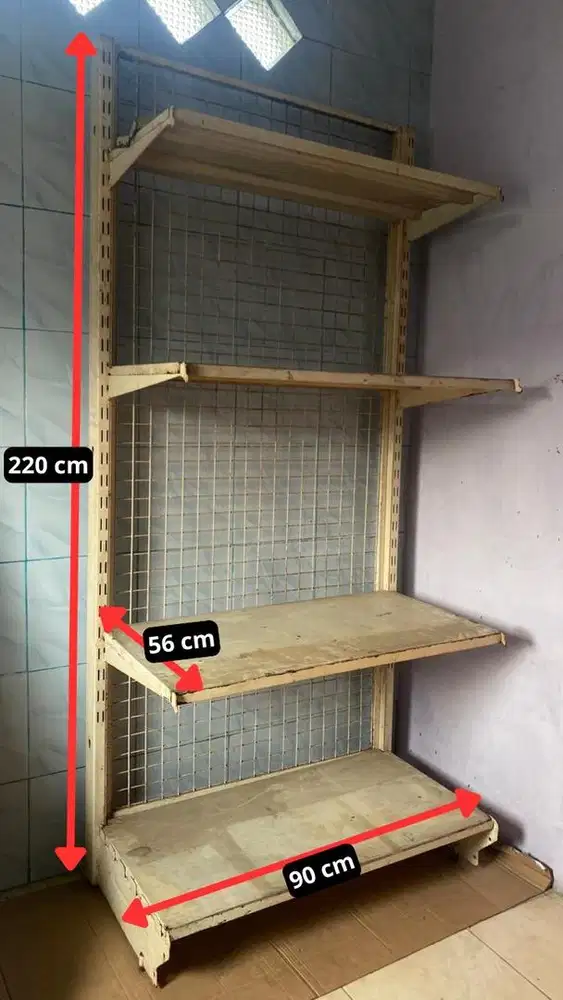 Lemari Rak Besi (SECOND)