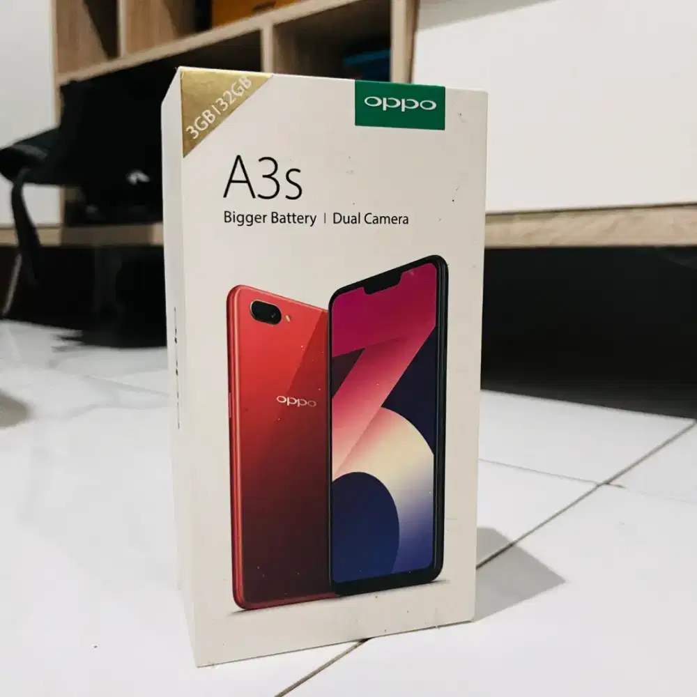 Jual Oppo A3s Red (3/32gb)