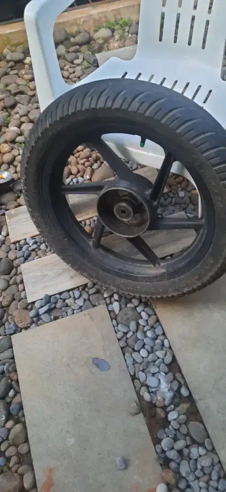 Jual velg pulsar 200 original depan belakang