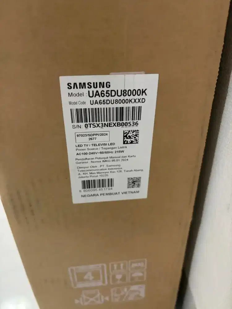 Tv Samsung Crystal 65 inch