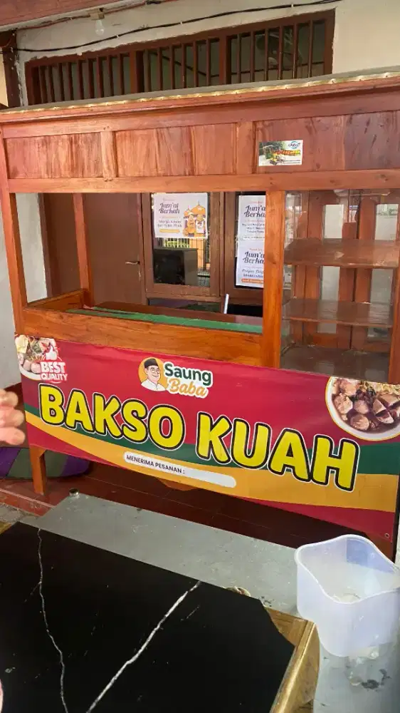 Gerobak bakso, mie ayam, dll
