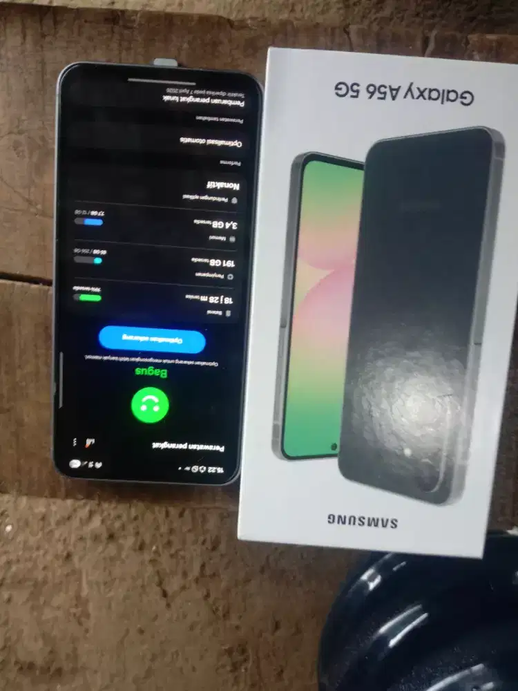 Jual hp Samsung a56 inter bebas beacukai