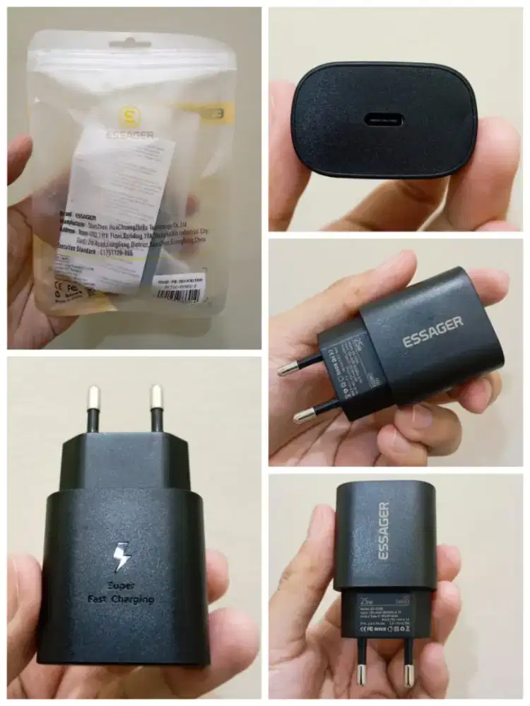 Kepala Charger Type C Port