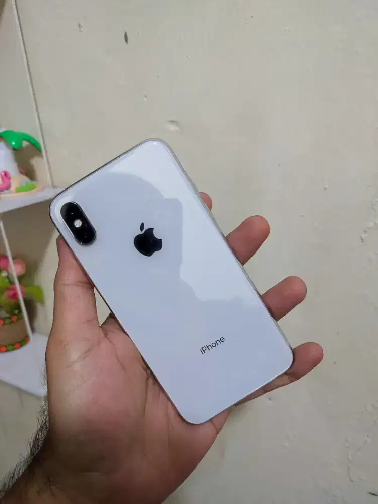 IPHONE X 64GB SILVER FULLSET