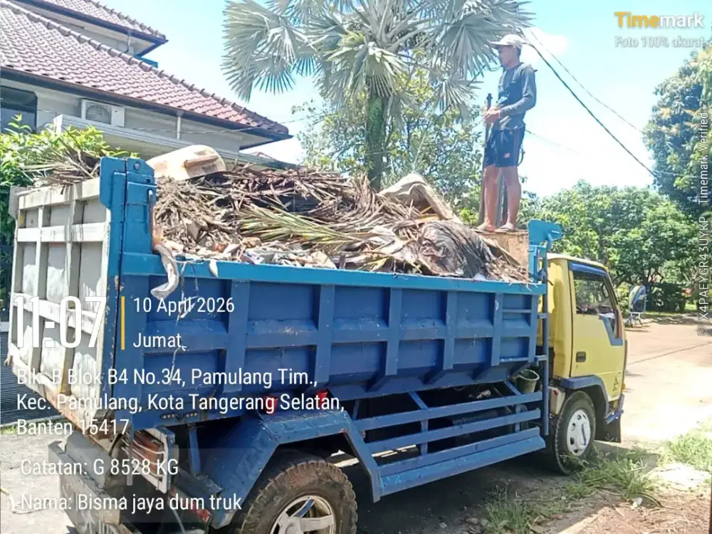 Jasa buang puing pamulang