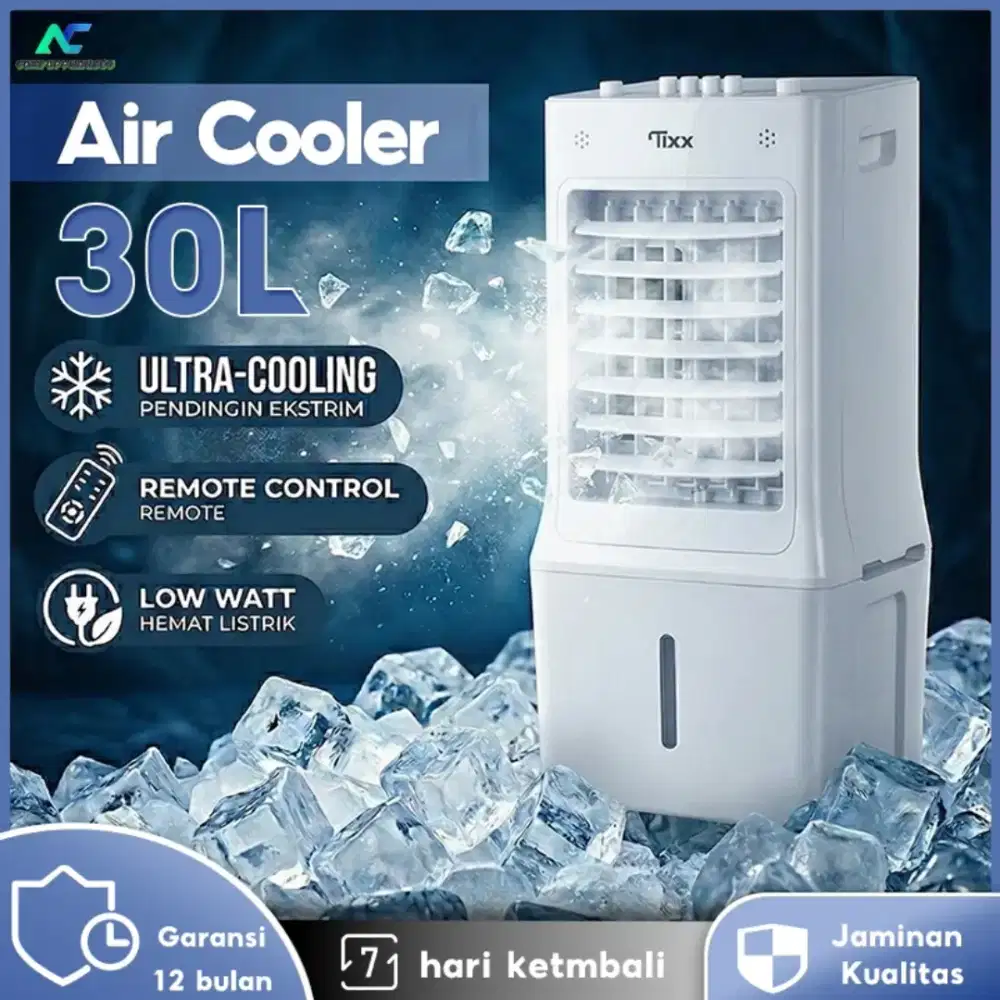COA Air Cooler KipasAngin Pendingin Tangki Besar 30L Cold fan Kipas.