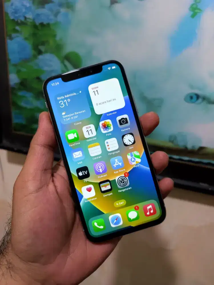 IPHONE X 64GB FULLSET MULUS