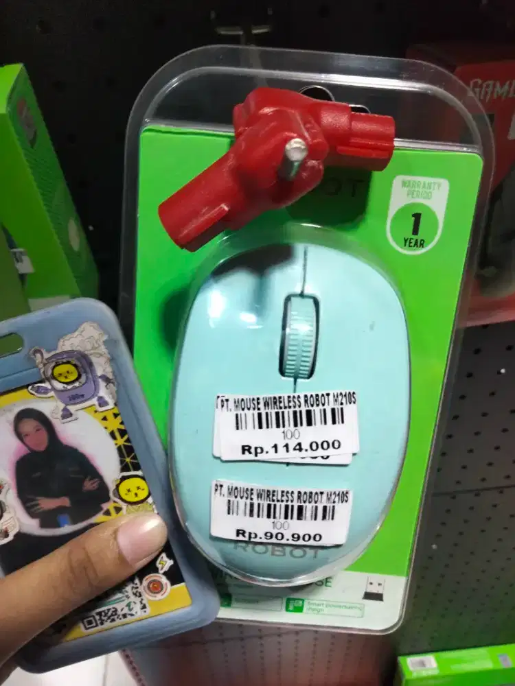 MOUSE WIRELESS ROBOT M210S