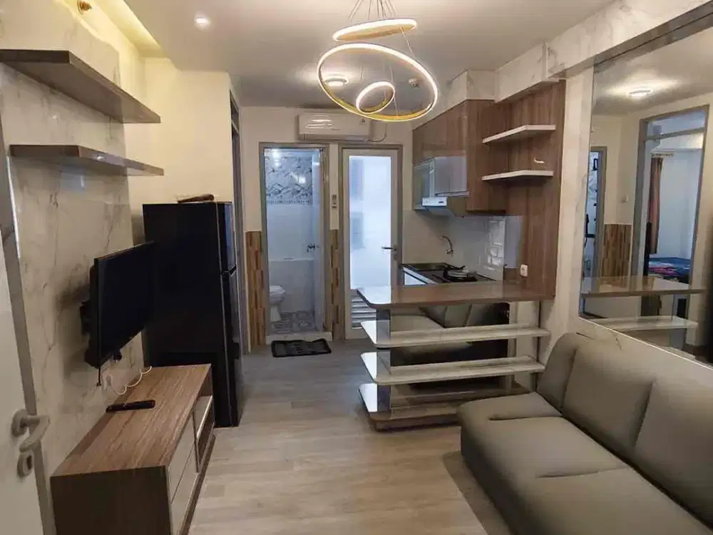 Dijual Apartemen Gading Nias 2 Kamar Baru Renovasi Minimalis, Sudah Sertifikat.