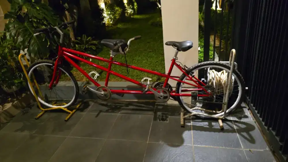 Sepeda tandem polygon 27 speed antapani bandung.