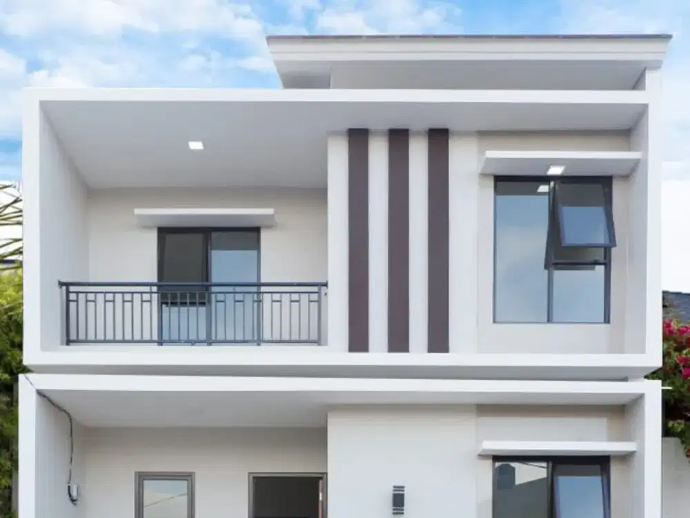 DIJUAL RUMAH JATIASIH CLUSTER PINGGIR JALAN RAYA BEBAS BANJIR SUDAH SHM