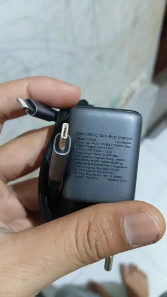 Charger C to lightning