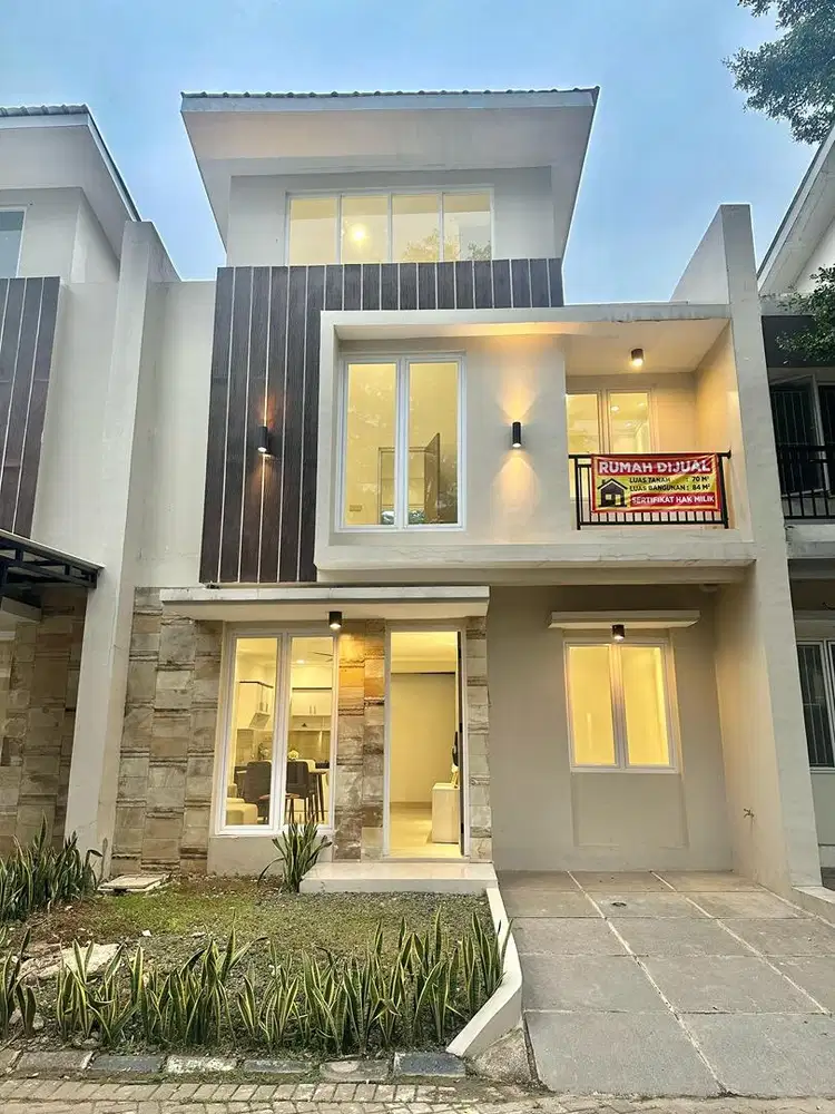 Rumah Baru Siap Huni Di Accola Park Serpong