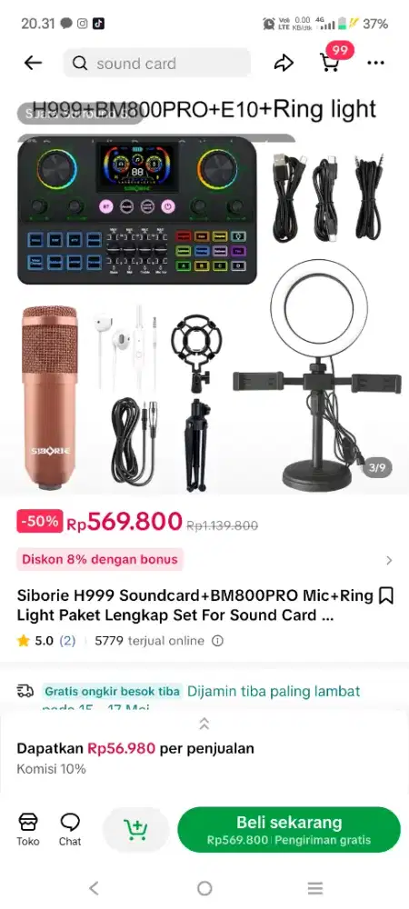 Soundcard Siborie f999