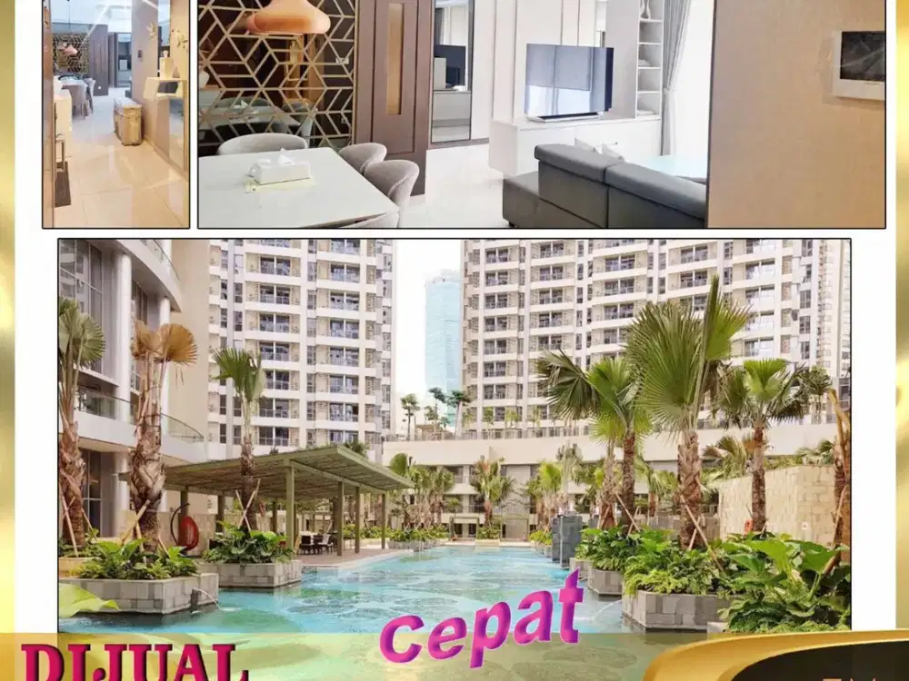 Dijual apartement murah 3 BR di taman anggrek residence tanjung duren jakarta barat