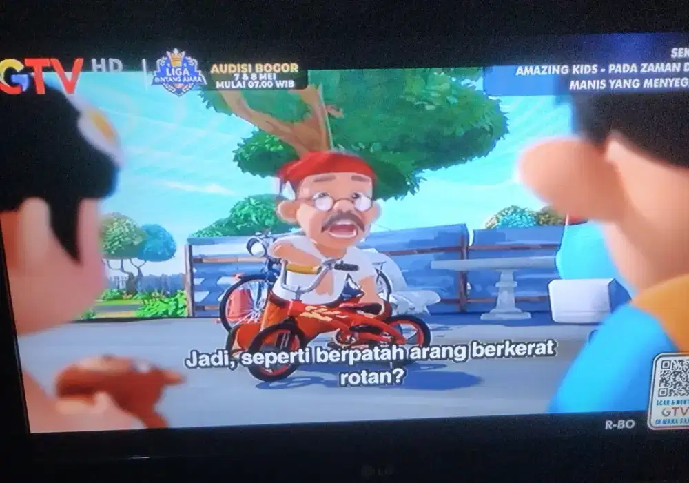 Televisi LG 32 inch.