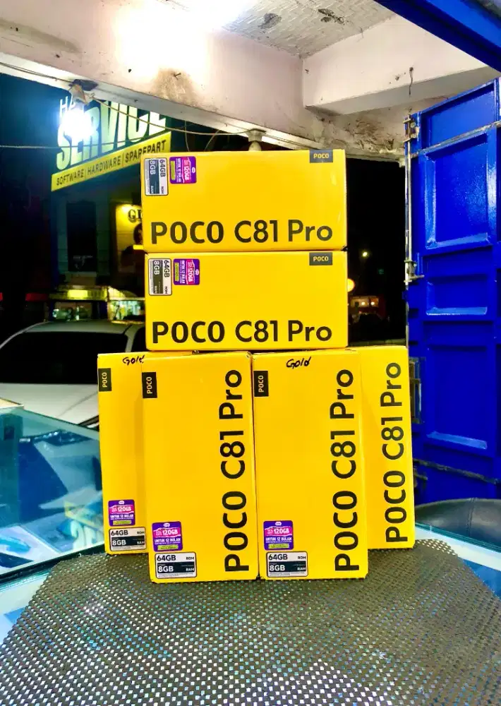 Baru...Poco C81 Pro Ram 4+4/64 Segel/Garansi resmi.