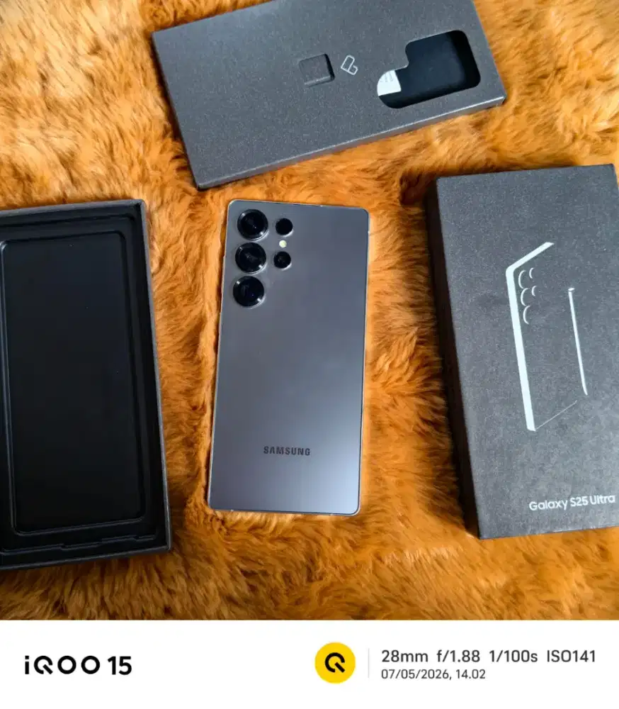 SAMSUNG S25 ULTRA 12/1TB FULLSET MULUS LIKE NEW NOMINUS GARANSI SEIN