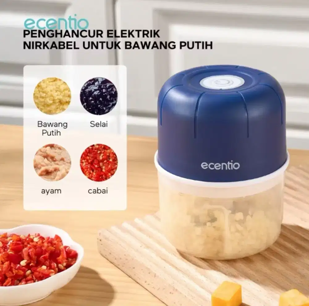ecentio mini chopper portable