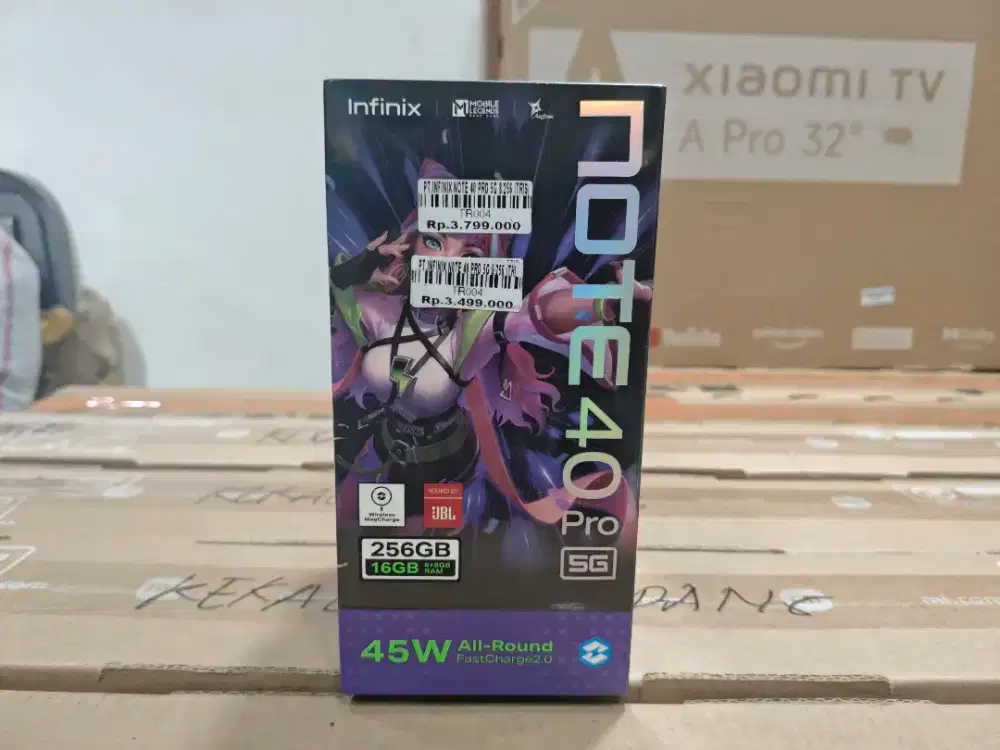 INFINIX NOTE 40 PRO 5G RAM 8/256GB ATLANTIS DAHSYAT