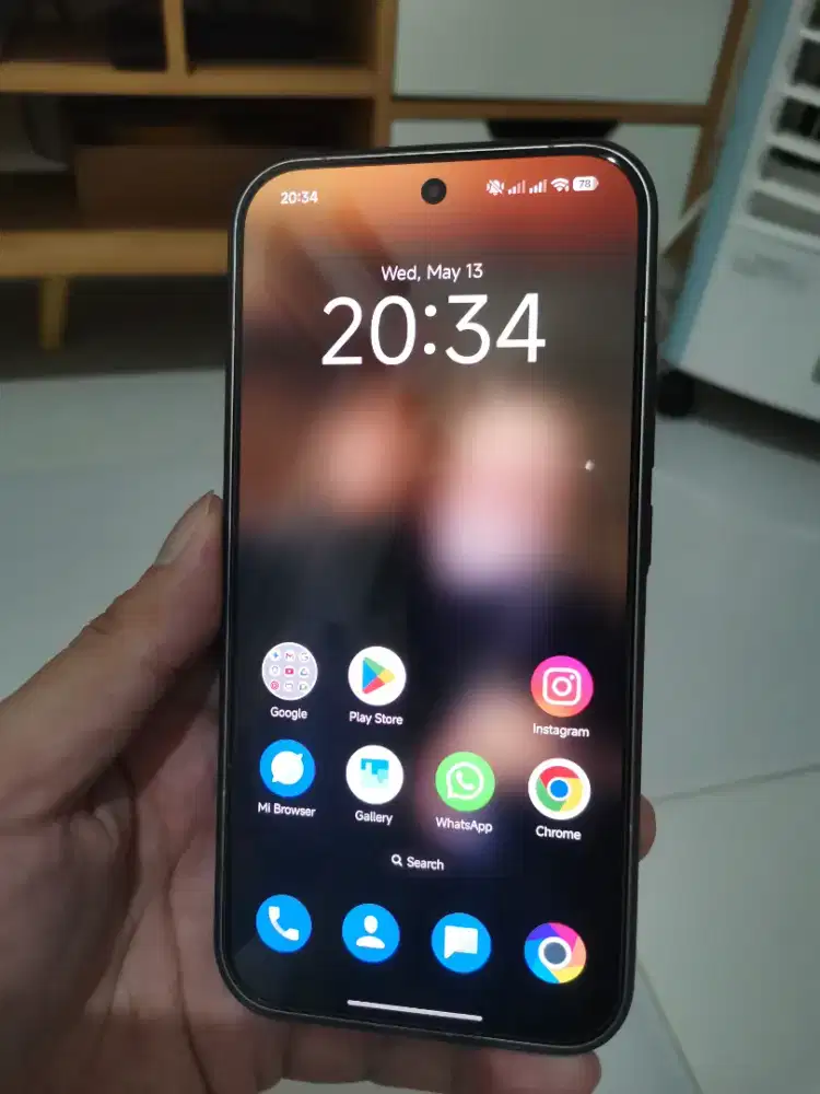 Poco F8 pro Titanium Silver