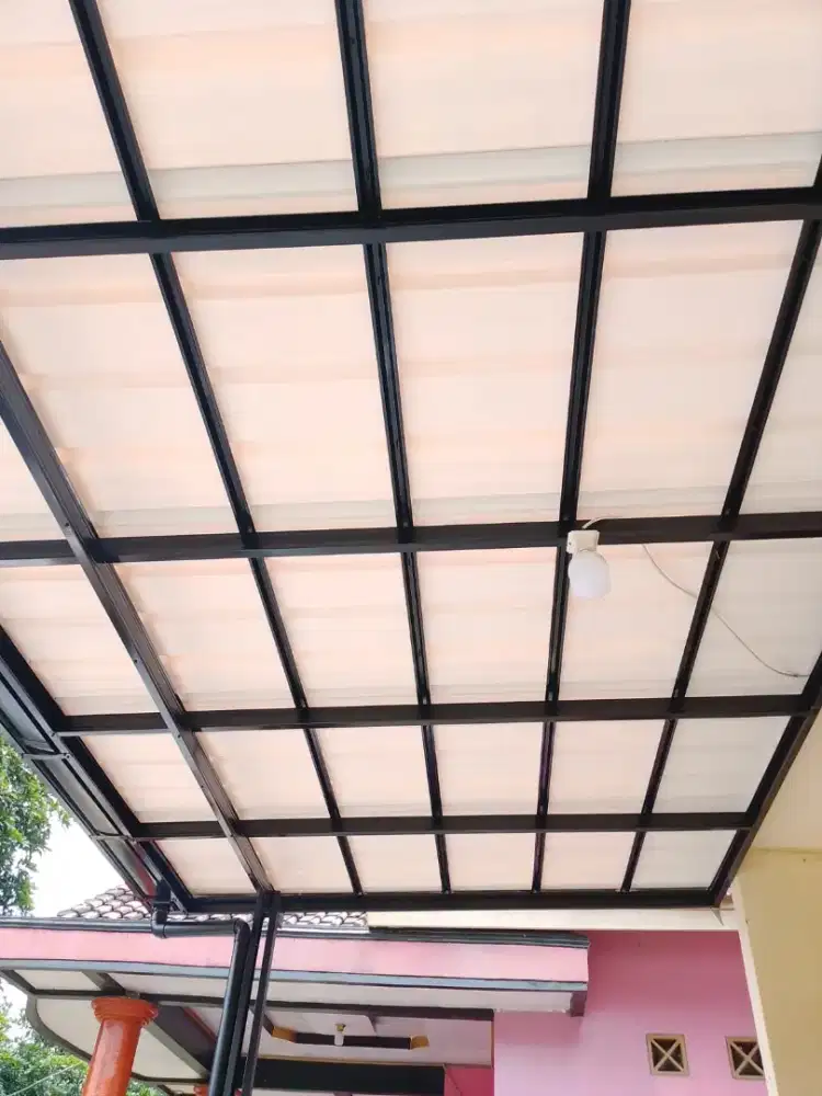 Kanopi Canopy, Kitchen Set, Railing, Tangga, Pagar, Atap Baja, Tralis