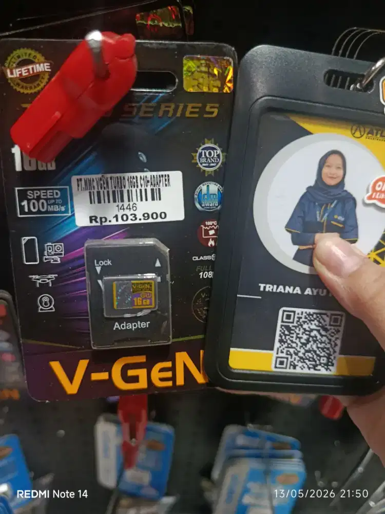 PT MMC VGEN TURBO 16GB| ATLANTIS DAHSYAT