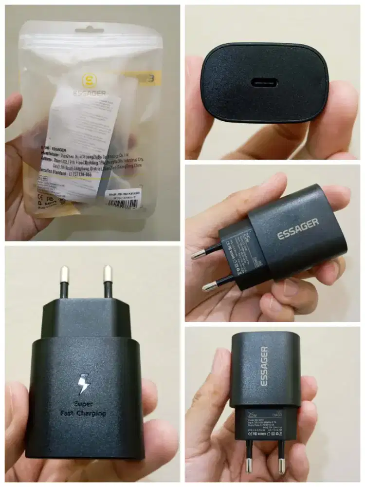 Kepala Charger Type C Port