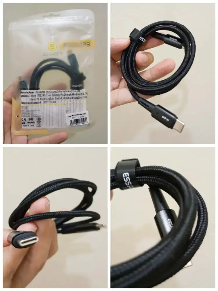 Kabel Data Kabel Charger Type C to C
