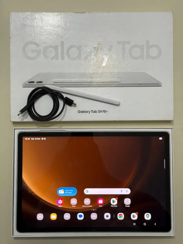 Samsung Tab S9 FE Plus 8/128gb Wifi - ex SEIN - Silver