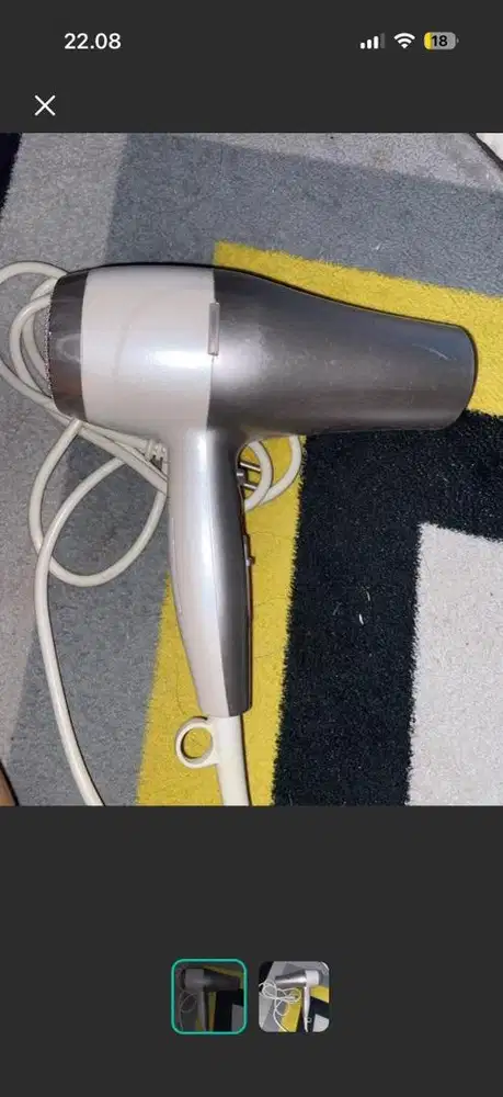 Hairdryer miniso panas dingin
