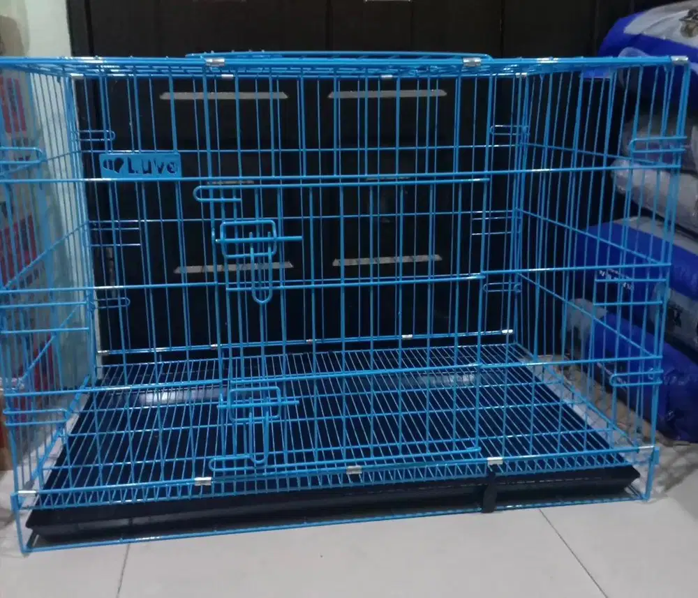 Kandang LUVE hewan anjing kucing LV90cm LIKENEW