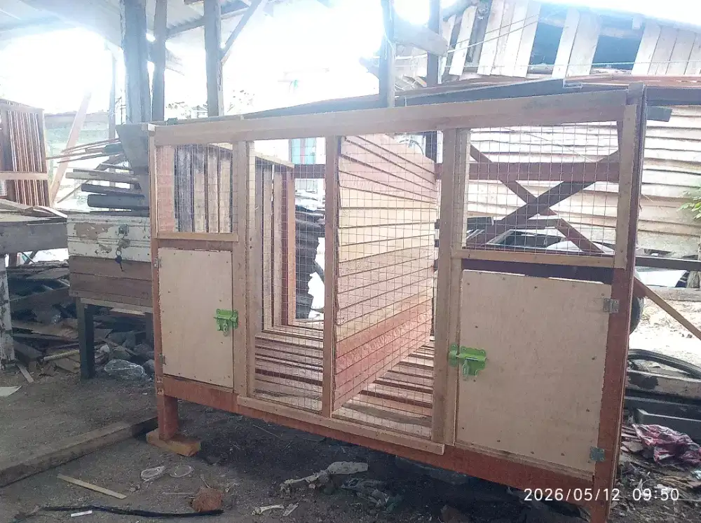 Kandang 2 pintu