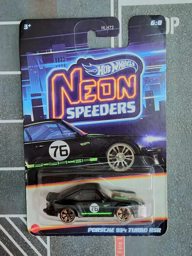 Hotwheels Porsche 934 Neon speeders Series (NEGO TIPIS)
