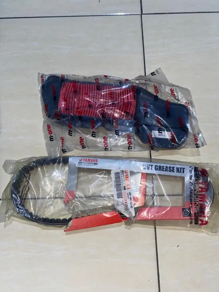 v belt belum dan filter anging mio soul gt