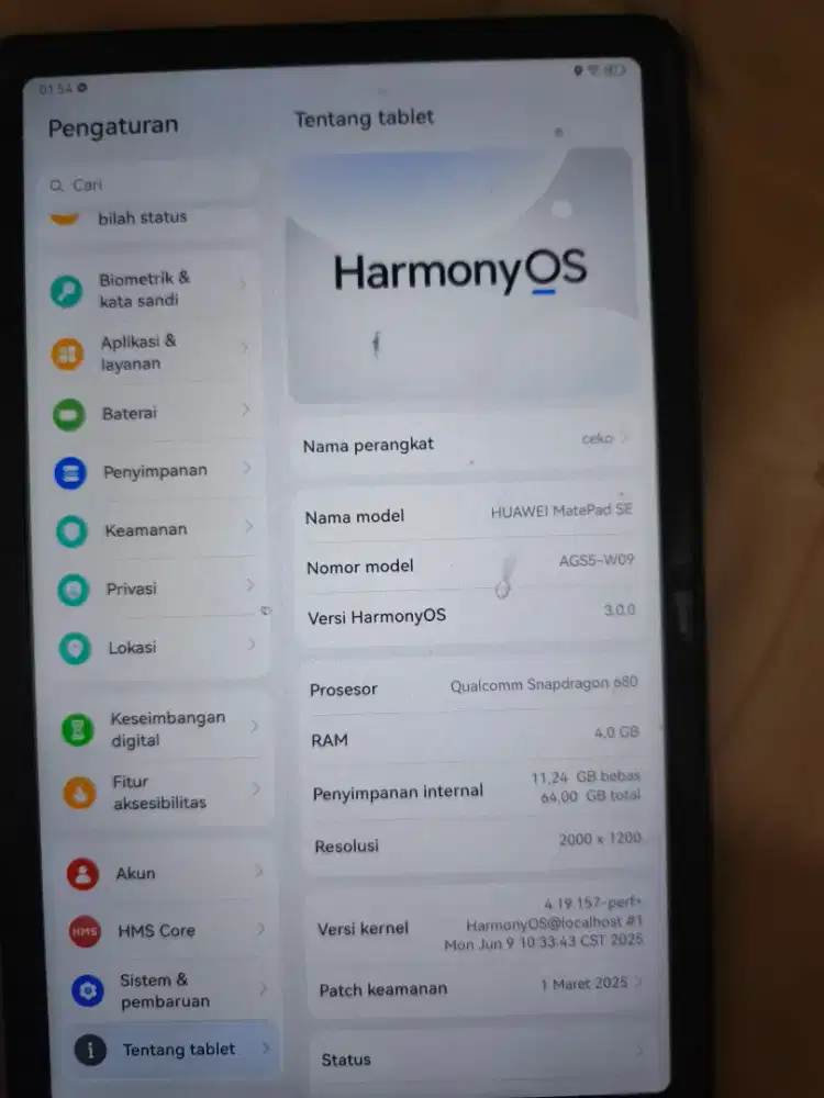 Huawei matepad se 10.4 4/64