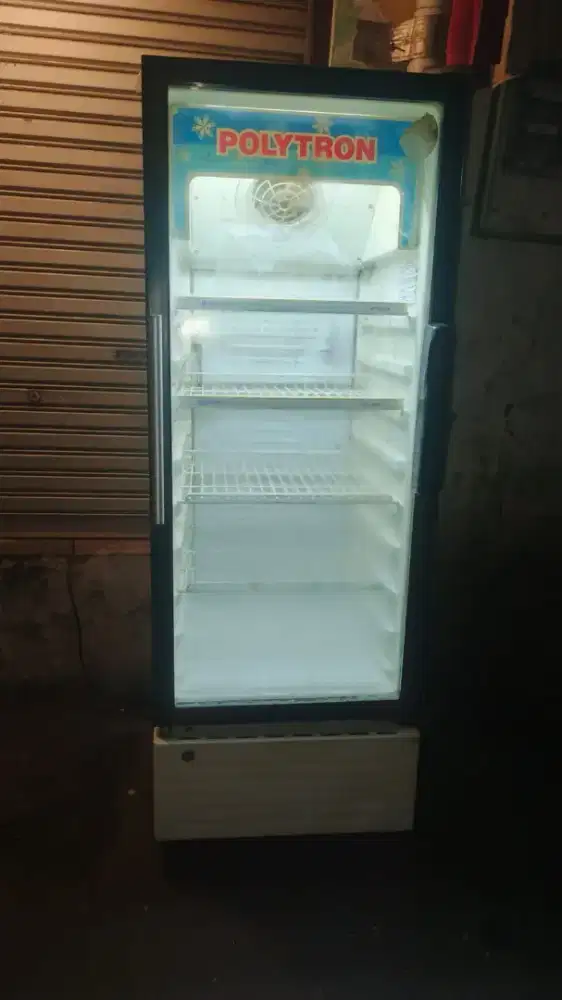 Showcase 4 Rak merk Polytron Ori Normal