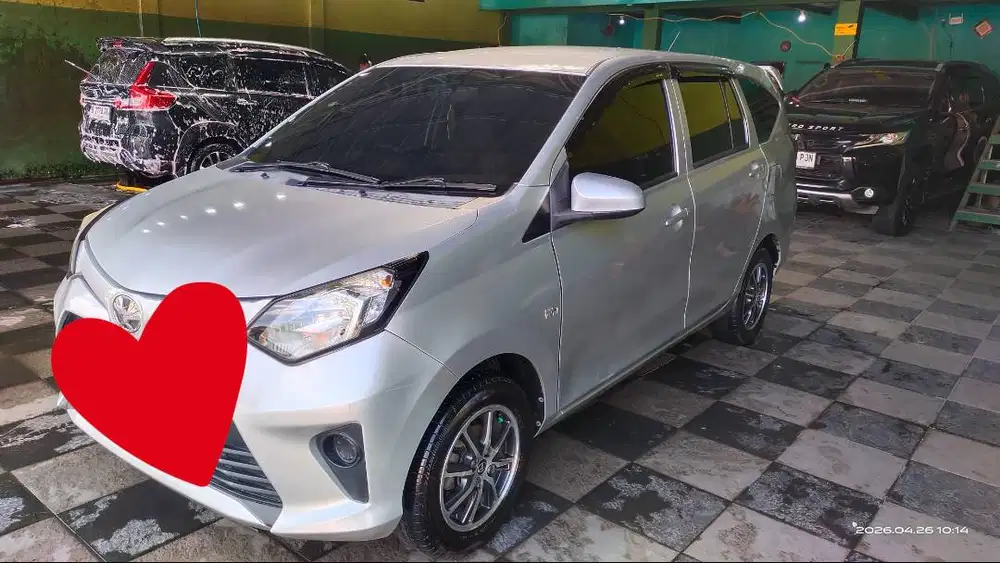 Calya E Manual silver 2017 Jakarta