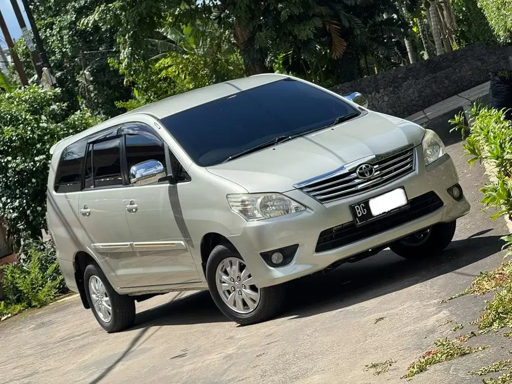 Toyota Innova G 2.0 Bensin Manual 2013 Plat BG Tgn 1 ANTIK