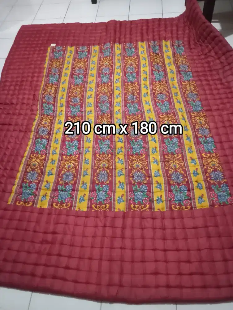 Kasur Palembang Kapuk Jumbo 180x210 Bekas villa